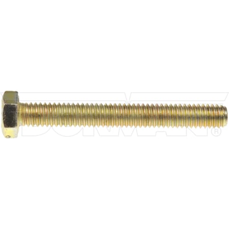 Dorman Class 10.9, M8-1.25 Hex Head Cap Screw, Zinc Yellow Steel, 60 mm L 980-460